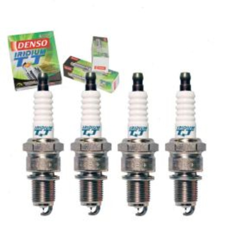 4 pc DENSO Iridium TT Spark Plugs for 1971-1977 Renault R12 1.6L L4