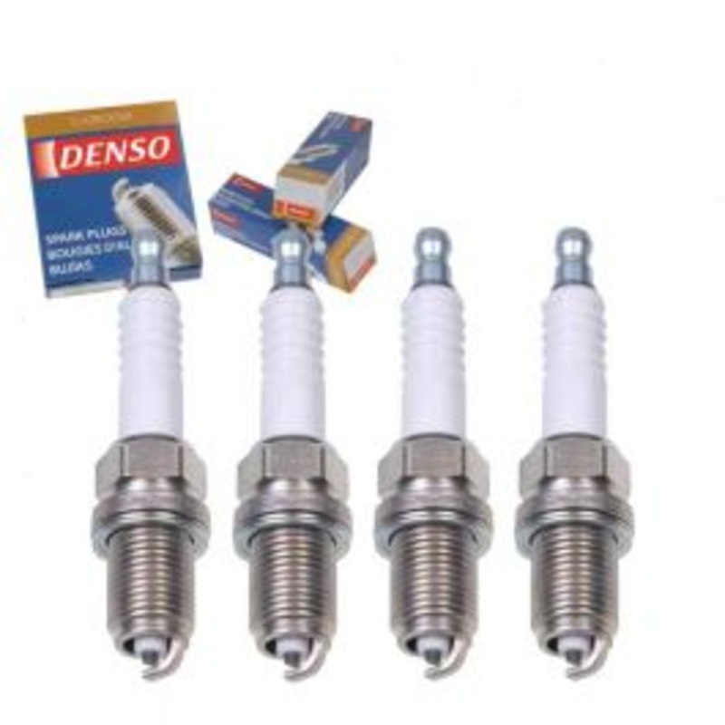 4 pc DENSO Standard U-Groove Spark Plugs for 1987 Oldsmobile Calais 2.3L L4