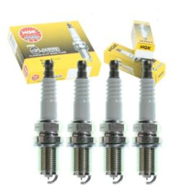4 pc NGK G-Power Spark Plugs for 1993-1995 Mitsubishi Expo 2.4L L4