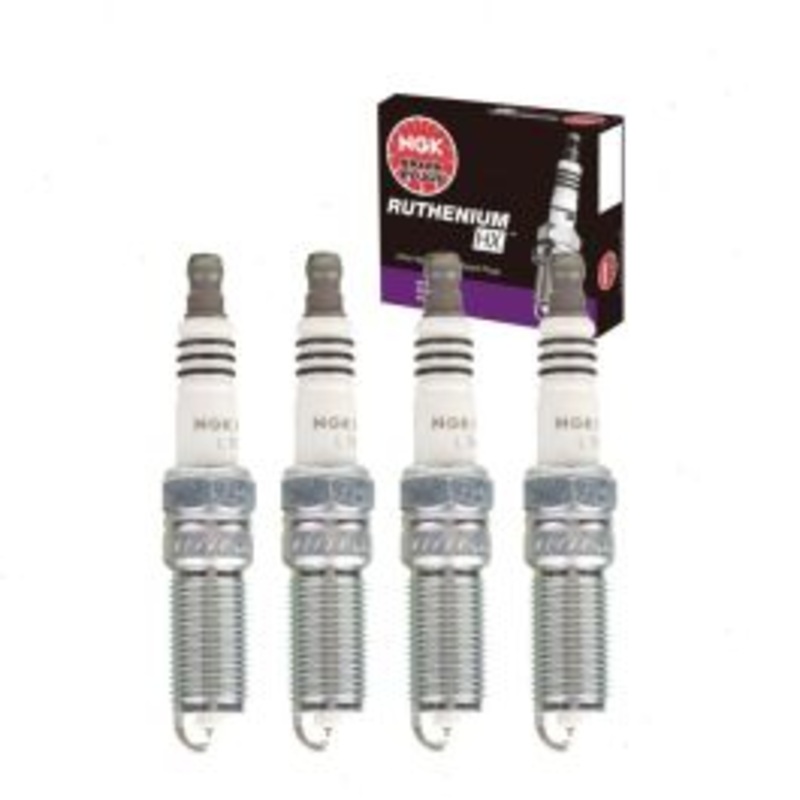 4 pc NGK Ruthenium HX Spark Plugs for 2012-2019 Ford Explorer 2.0L 2.3L L4