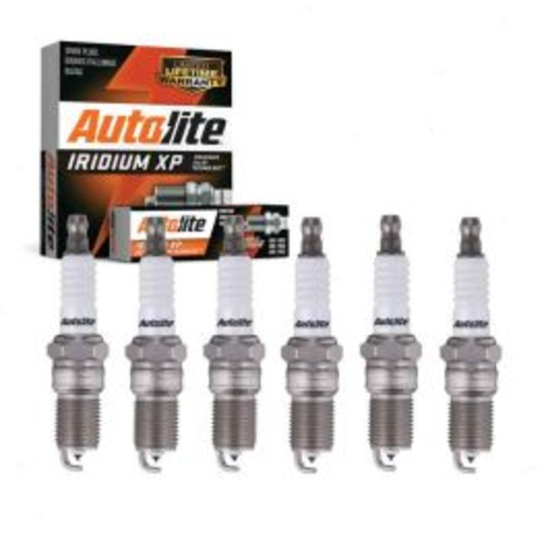 6 pc Autolite Iridium XP Spark Plug for 2010-2014 GMC Savana 1500 4.3L V6