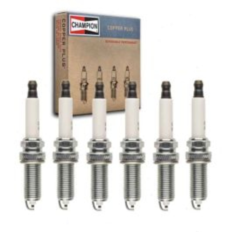 6 pc Champion Copper Plus Spark Plugs for 2009-2020 Nissan Maxima 3.5L V6