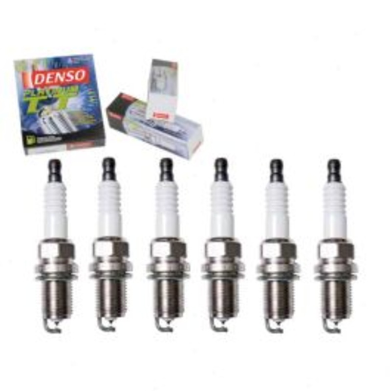 6 pc DENSO Platinum TT Spark Plugs for 1994-1996 Mercedes-Benz SL320 3.2L L6