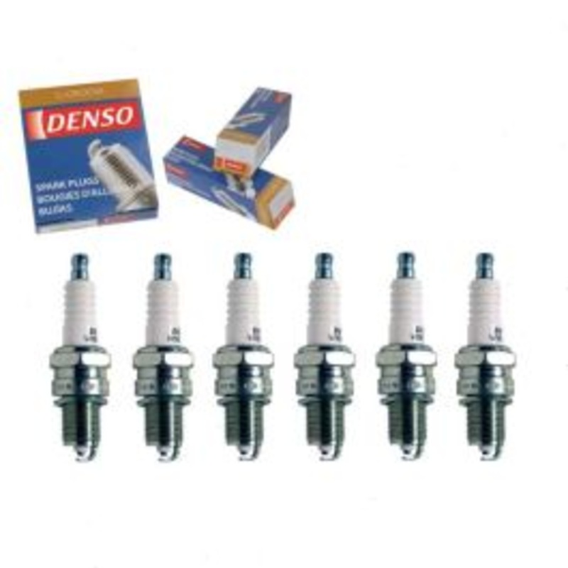 6 pc DENSO Standard U-Groove Spark Plugs for 1968-1969 Oldsmobile Cutlass 4.1L L6