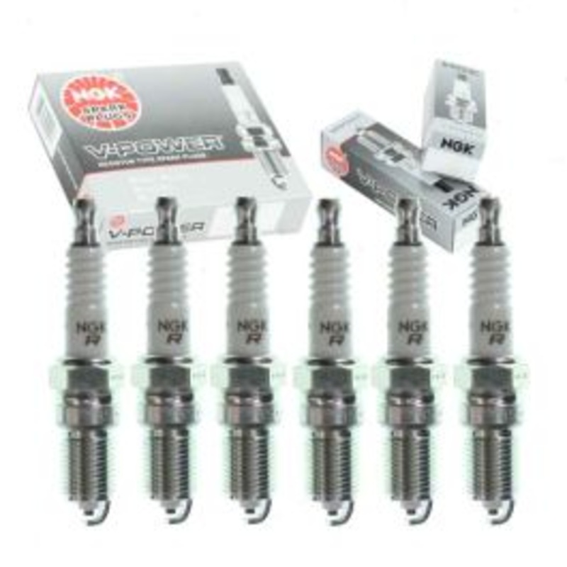 6 pc NGK V-Power 2238 TR5 Spark Plugs