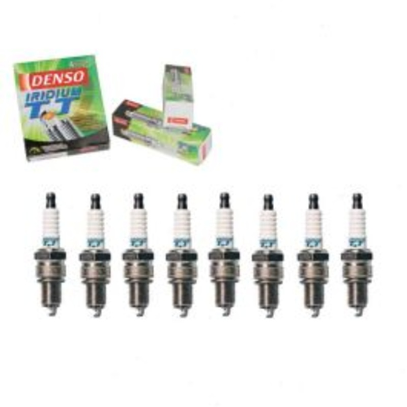 8 pc DENSO Iridium TT Spark Plugs for 1987-1991 Mercedes-Benz 420SEL 4.2L V8