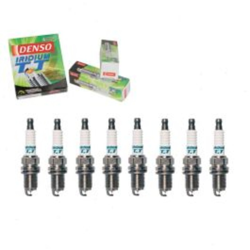 8 pc DENSO Iridium TT Spark Plugs for 1992-1993 Dodge D150 5.2L 5.9L V8
