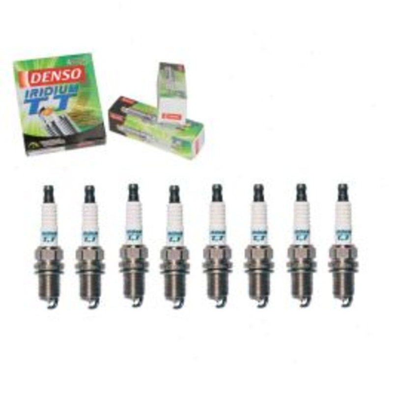 8 pc DENSO Iridium TT Spark Plugs for 1998-2003 Jaguar Vanden Plas 4.0L V8