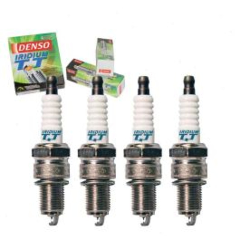 4 pc DENSO Iridium TT Spark Plugs for 1984-1995 Dodge Caravan 2.2L 2.5L 2.6L L4