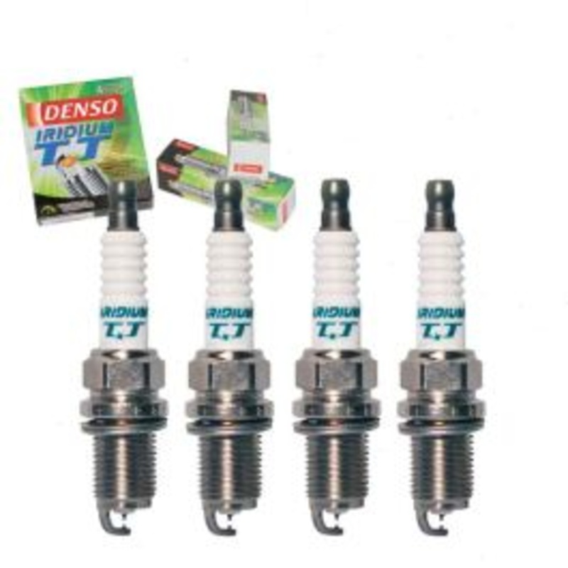 4 pc DENSO Iridium TT Spark Plugs for 1994-1996 Eagle Summit 2.4L L4