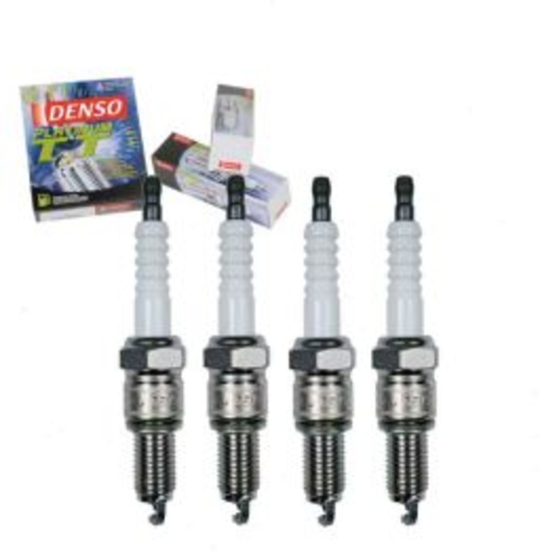 4 pc DENSO Platinum TT Spark Plugs for 1982-1983 Nissan Stanza 2.0L L4