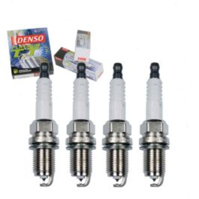 4 pc DENSO Platinum TT Spark Plugs for 1988-1991 Honda CRX 1.5L L4