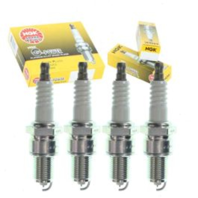 4 pc NGK G-Power Spark Plugs for 1964-1965 Chevrolet G10 Van 2.5L L4