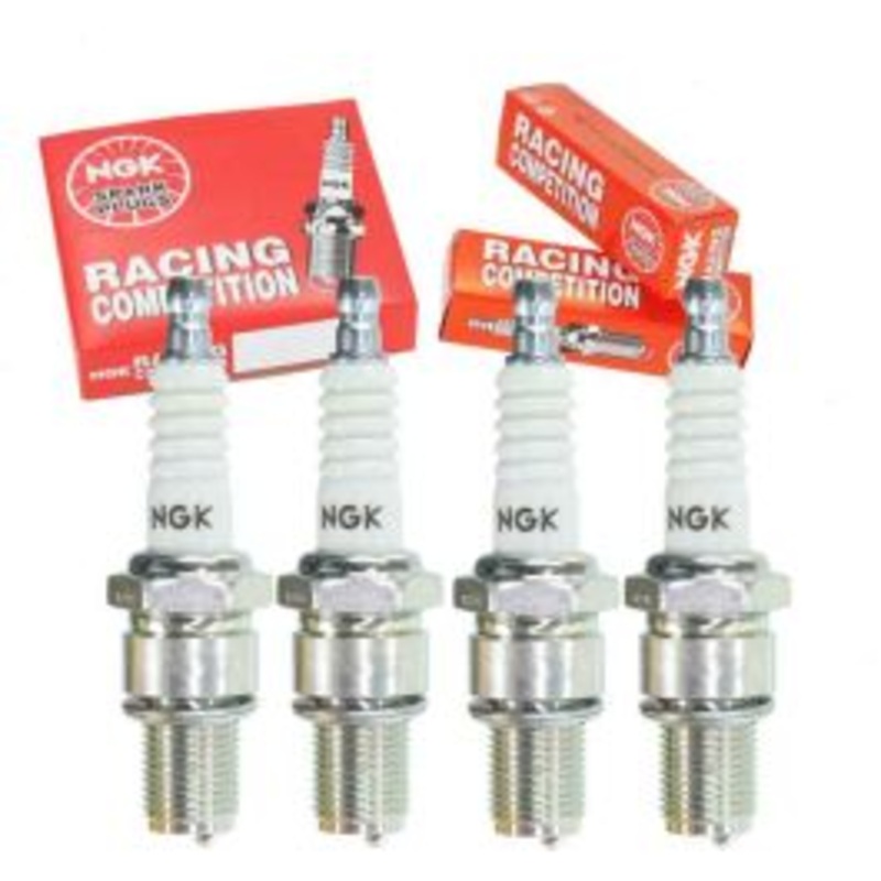 4 pc NGK Racing 4074 R6061-9 Spark Plugs