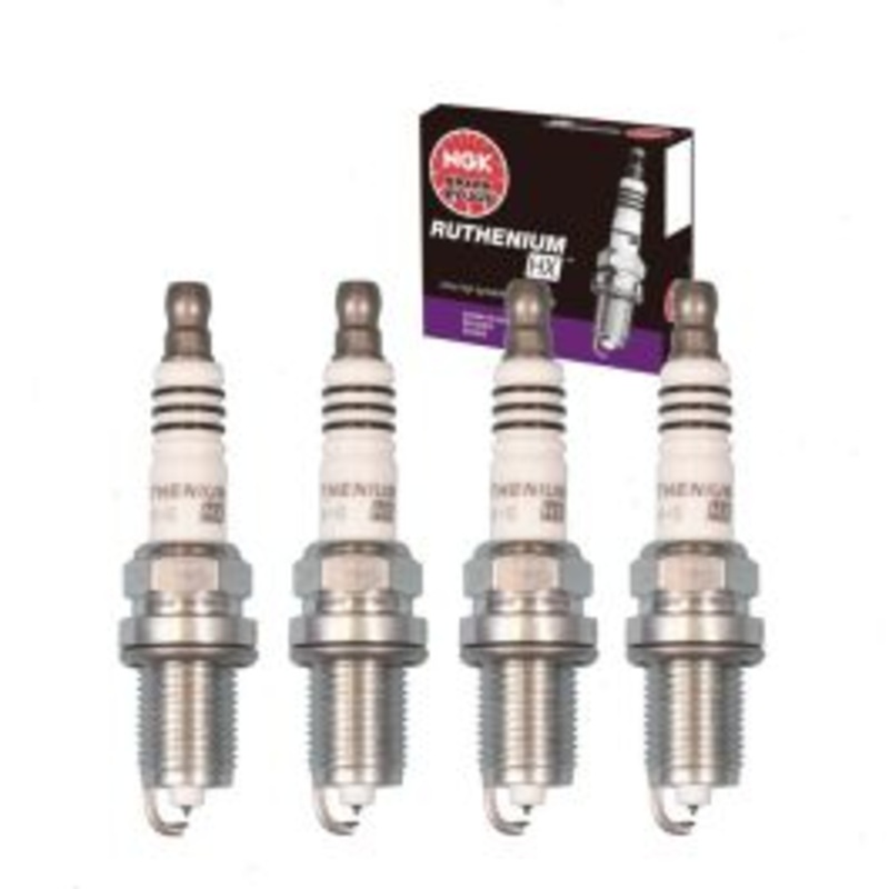 4 pc NGK Ruthenium HX Spark Plugs for 1997-2005 Dodge Stratus 2.0L 2.4L L4