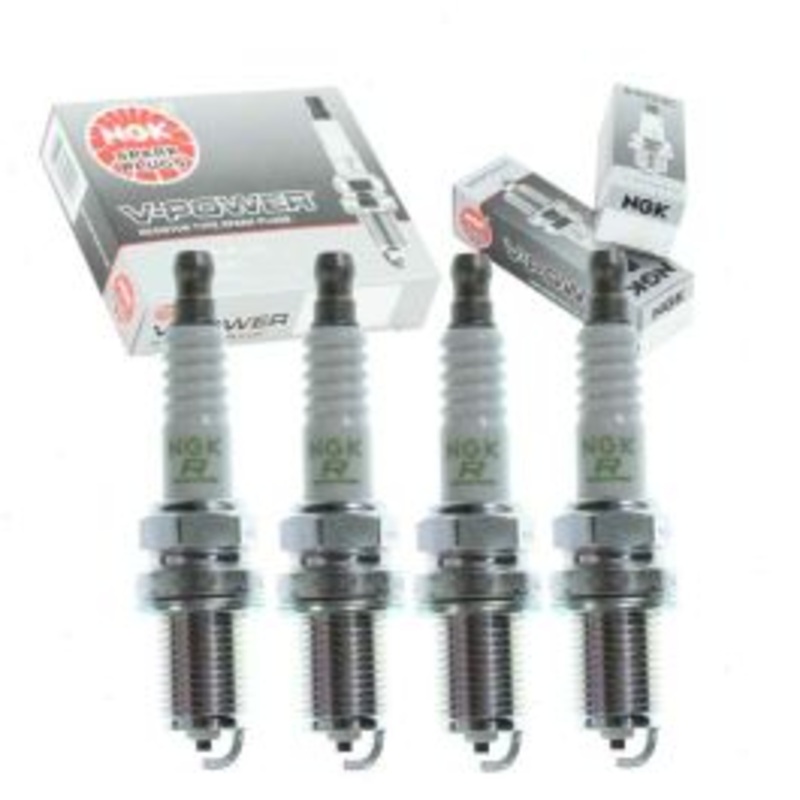 4 pc NGK V-Power 5424 BKR4E-11 Spark Plugs