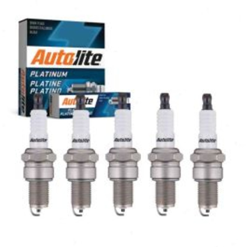 5 pc Autolite Platinum Spark Plug for 1981-1987 Audi Coupe 2.2L 2.3L L5