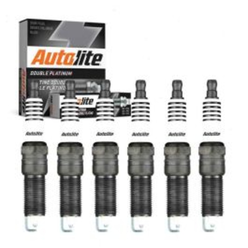 6 pc Autolite Double Platinum APP5426 Spark Plug