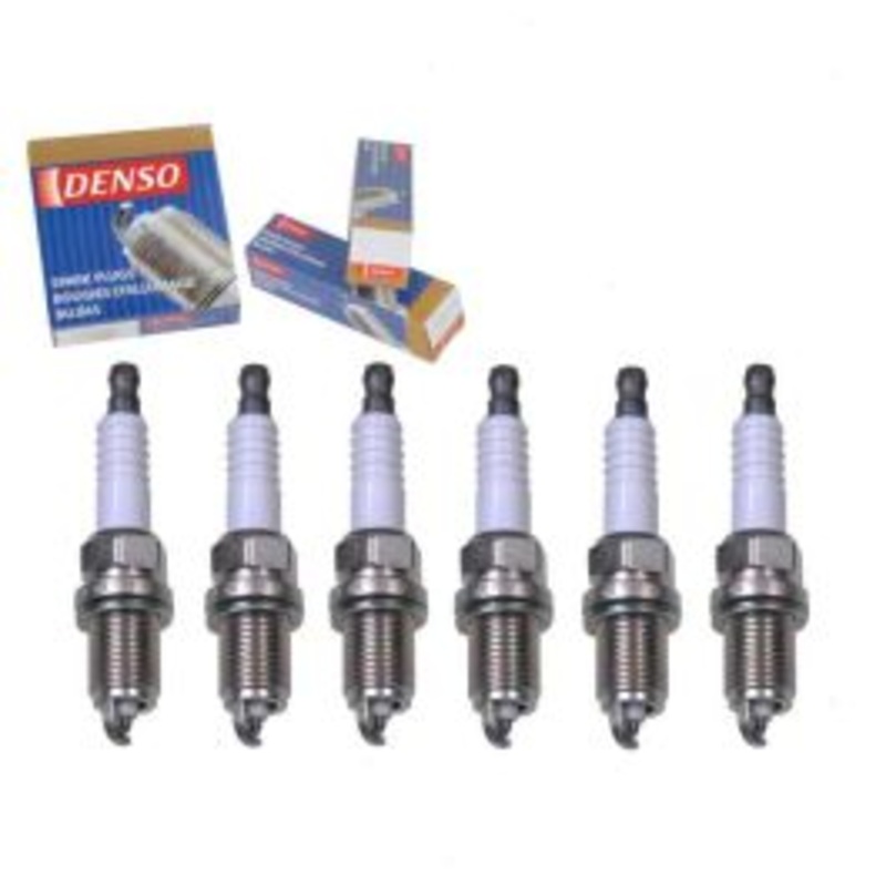 6 pc DENSO Standard Spark Plugs for 2006-2010 Jeep Commander 3.7L V6
