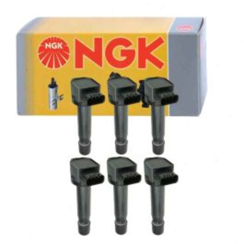 6 pc NGK 48745 U5219 Ignition Coils