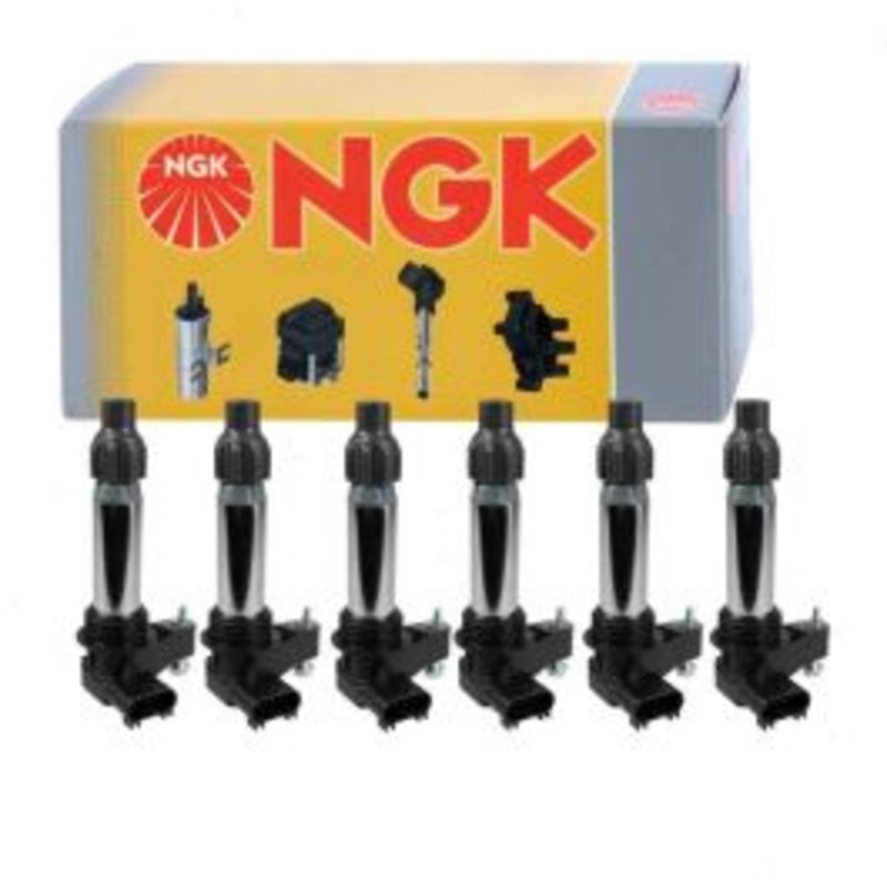 6 pc NGK Ignition Coils for 2015-2016 GMC Canyon 3.6L V6