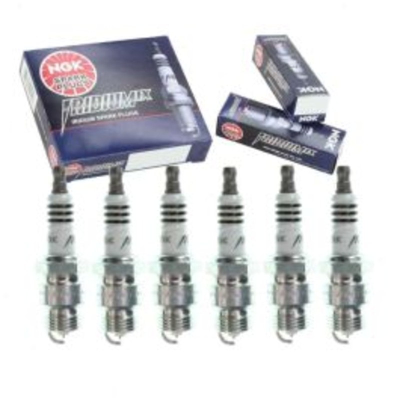 6 pc NGK Iridium IX Spark Plugs for 1966-1986 Ford Bronco 2.8L 3.3L 3.9L 4.9L L6