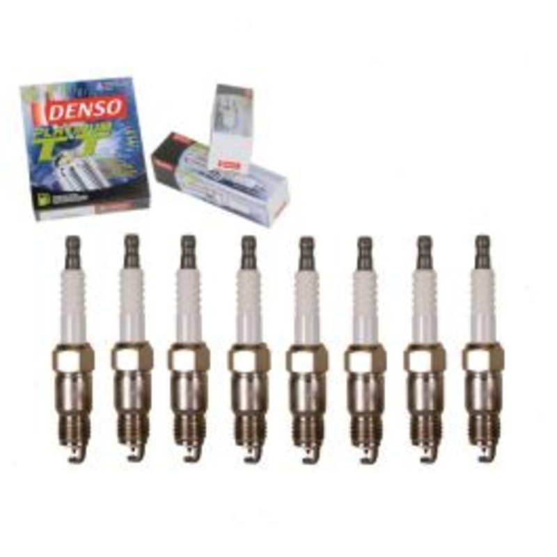 8 pc DENSO Platinum TT Spark Plugs for 1970-1971 Chevrolet Biscayne 5.7L 6.6L 7.4L V8