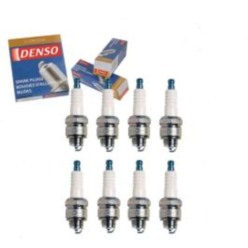 8 pc DENSO Standard U-Groove 6021 W14PR-U Spark Plugs