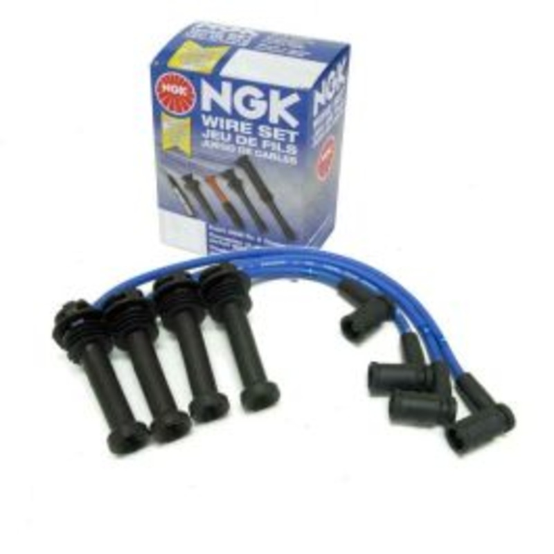NGK Spark Plug Wire Set for 2002-2003 Ford Escort 2.0L L4