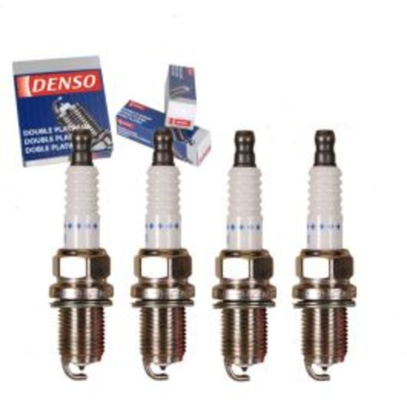 4 pc DENSO Double Platinum Spark Plugs for 1993-1995 Nissan Altima 2.4L L4