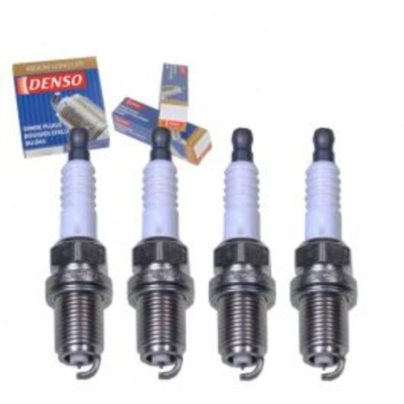 4 pc DENSO Iridium Long Life Spark Plugs for 2003 Mazda Protege5 2.0L L4
