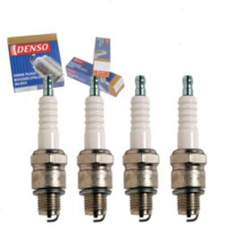 4 pc DENSO Standard Spark Plugs for 1968-1971 Volkswagen Campmobile 1.6L H4