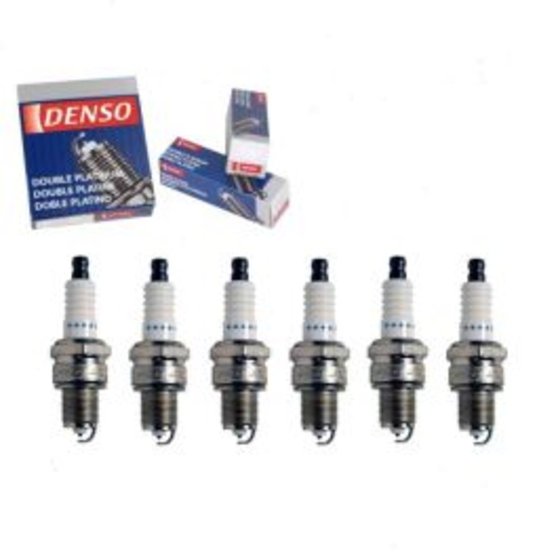 6 pc DENSO Double Platinum Spark Plugs for 1967-1969 Pontiac Firebird 3.8L 4.1L L6