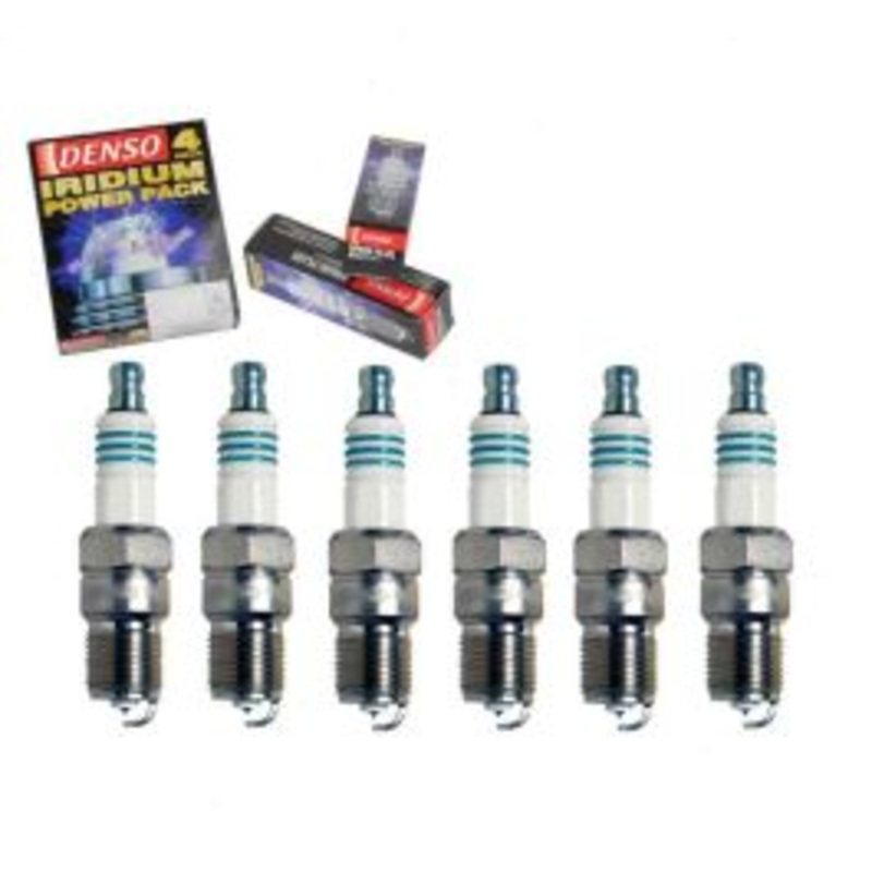 6 pc DENSO Iridium Power Spark Plugs for 1992-1998 Oldsmobile Achieva 3.1L 3.3L V6