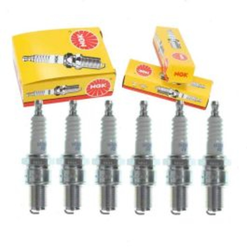 6 pc NGK Standard Spark Plugs for 1967-1969 GMC P25 P2500 Van 4.8L L6