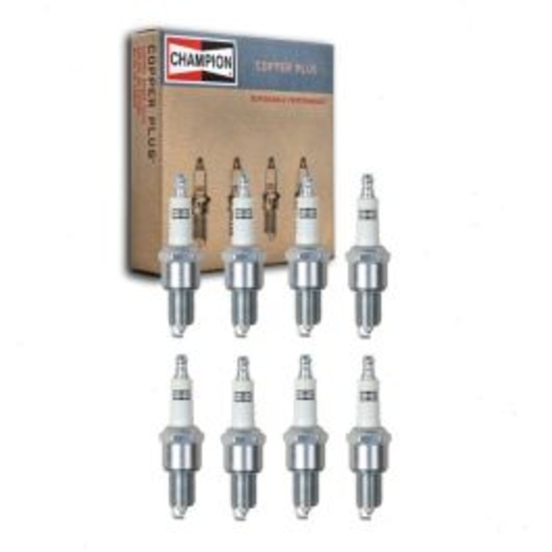 8 pc Champion Copper Plus Spark Plugs for 1966-1972 Plymouth Satellite 5.6L 7.0L V8
