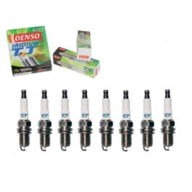 8 pc DENSO Iridium TT Spark Plugs for 1986 Pontiac Parisienne 5.0L V8