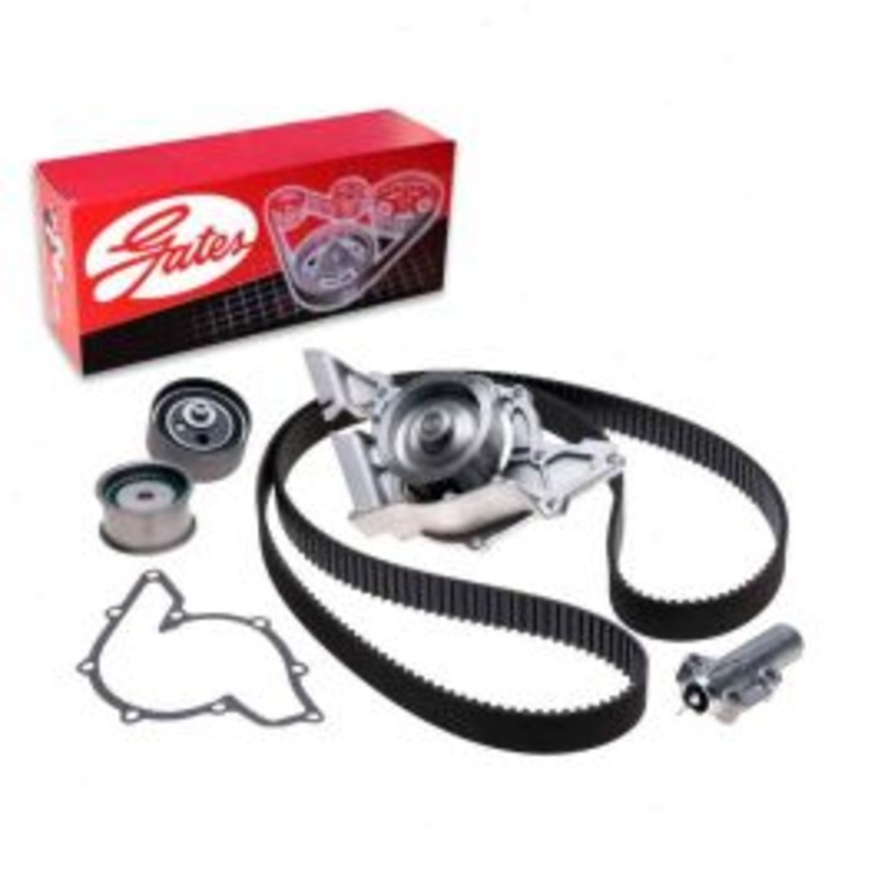 Gates PowerGrip Timing Belt Kit with Water Pump for 1998-2001 Audi A6 2.8L V6