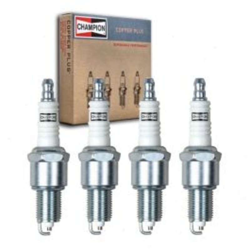 4 pc Champion Copper Plus Spark Plugs for 1977-1983 BMW 320i 1.8L 2.0L L4