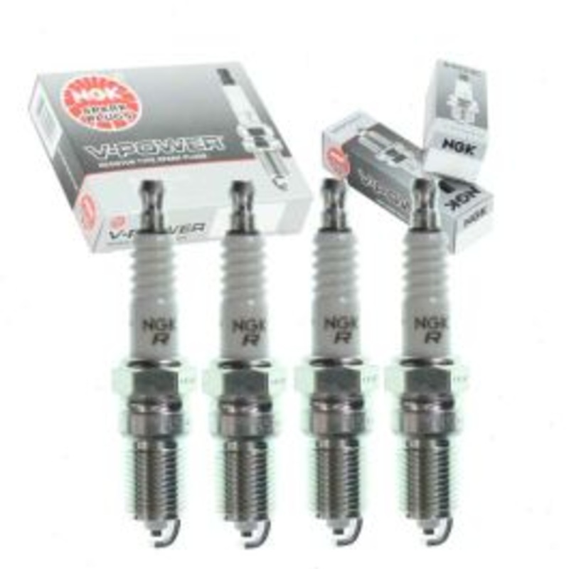 4 pc NGK V-Power Spark Plugs for 2005 Ford Focus 2.0L L4