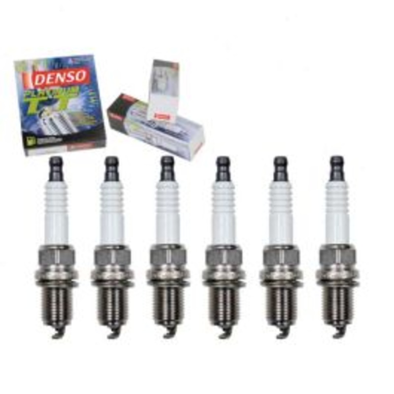 6 pc DENSO Platinum TT Spark Plugs for 1985-1988 Nissan Maxima 3.0L V6