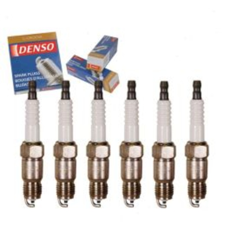 6 pc DENSO Standard U-Groove Spark Plugs for 1985-1986 Chevrolet Caprice 4.3L V6