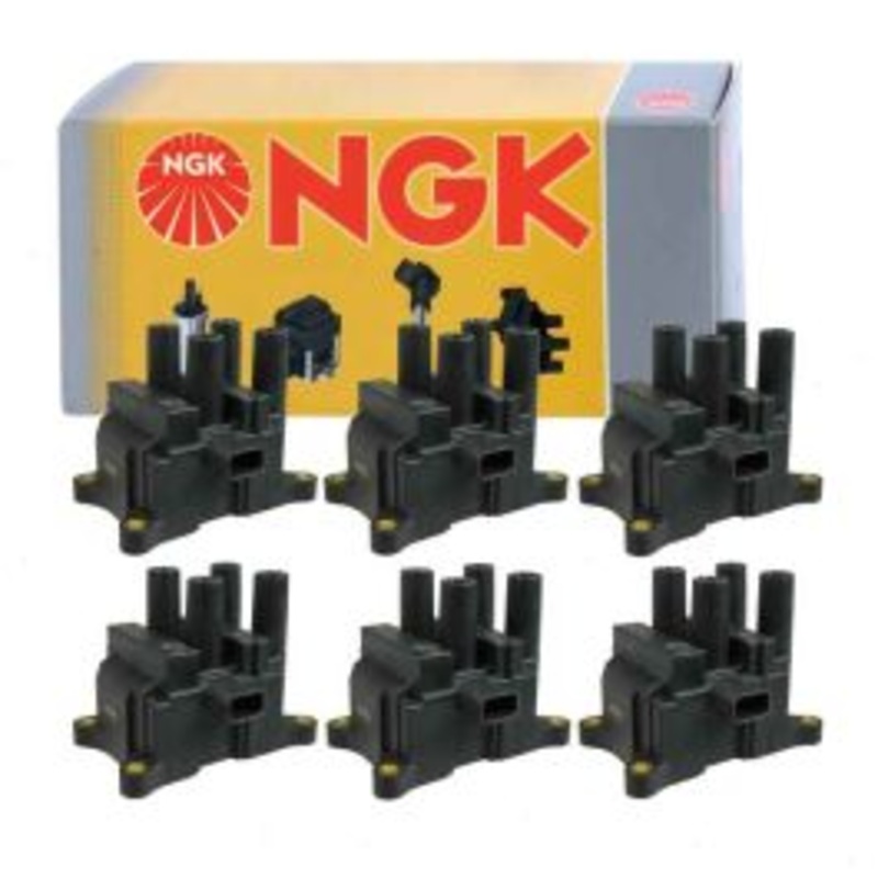 6 pc NGK 48961 U2100 Ignition Coils