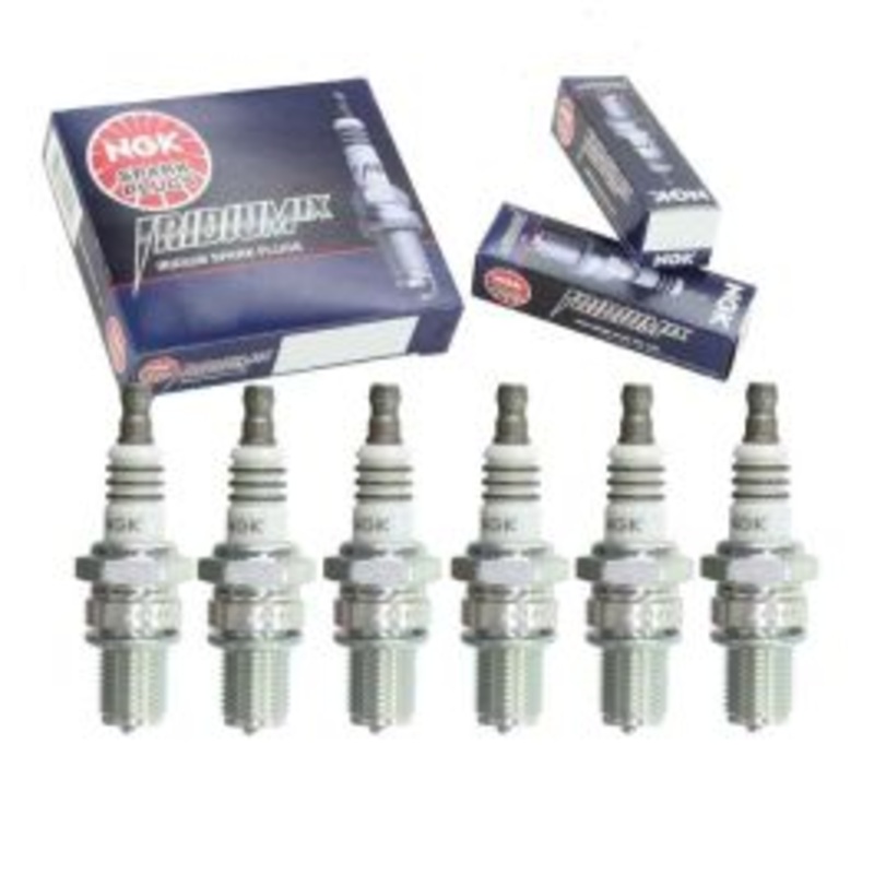 6 pc NGK Iridium IX 2707 BR9ECMIX Spark Plugs