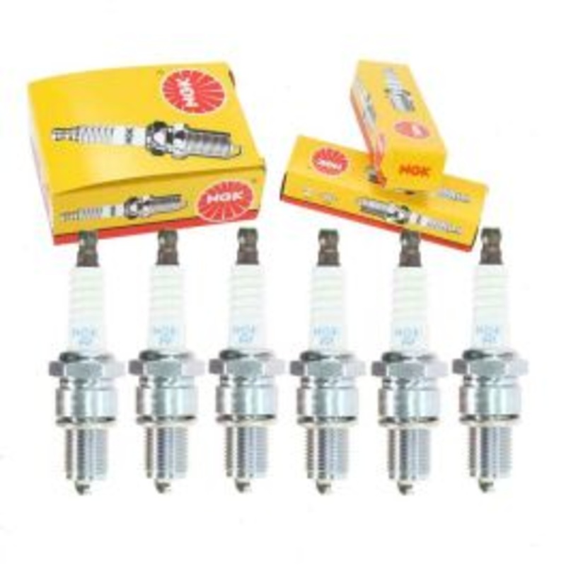 6 pc NGK Standard Spark Plugs for 1964-1969 Chevrolet K10 Pickup 3.8L 4.1L L6
