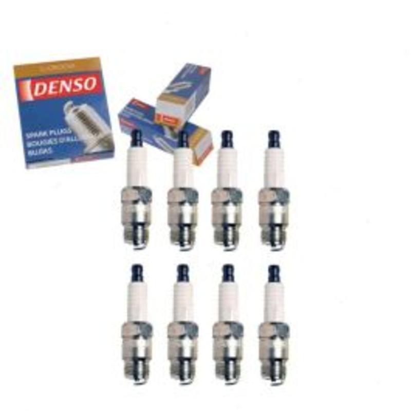 8 pc DENSO Standard U-Groove Spark Plugs for 1972-1974 Chevrolet K20 Pickup 5.7L 7.4L V8