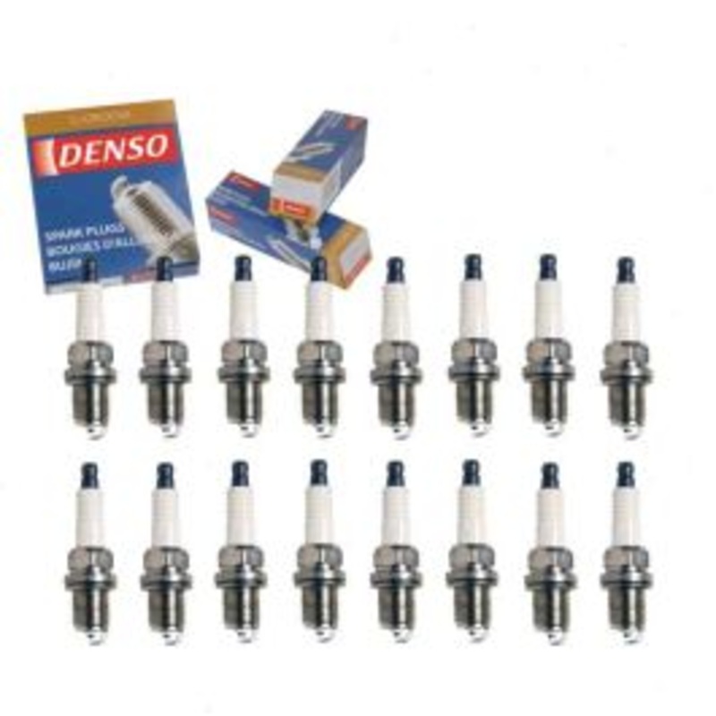 16 pc DENSO Standard U-Groove Spark Plugs for 2005-2006 Mercedes-Benz S500 5.0L V8