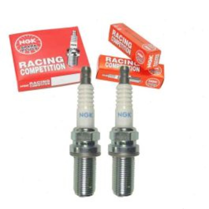 2 pc NGK Racing 4656 R7438-9 Spark Plugs
