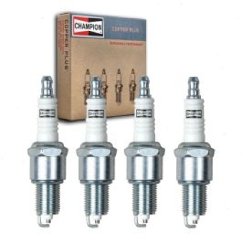 4 pc Champion Copper Plus Spark Plugs for 1984-1985 Dodge Daytona 2.2L L4