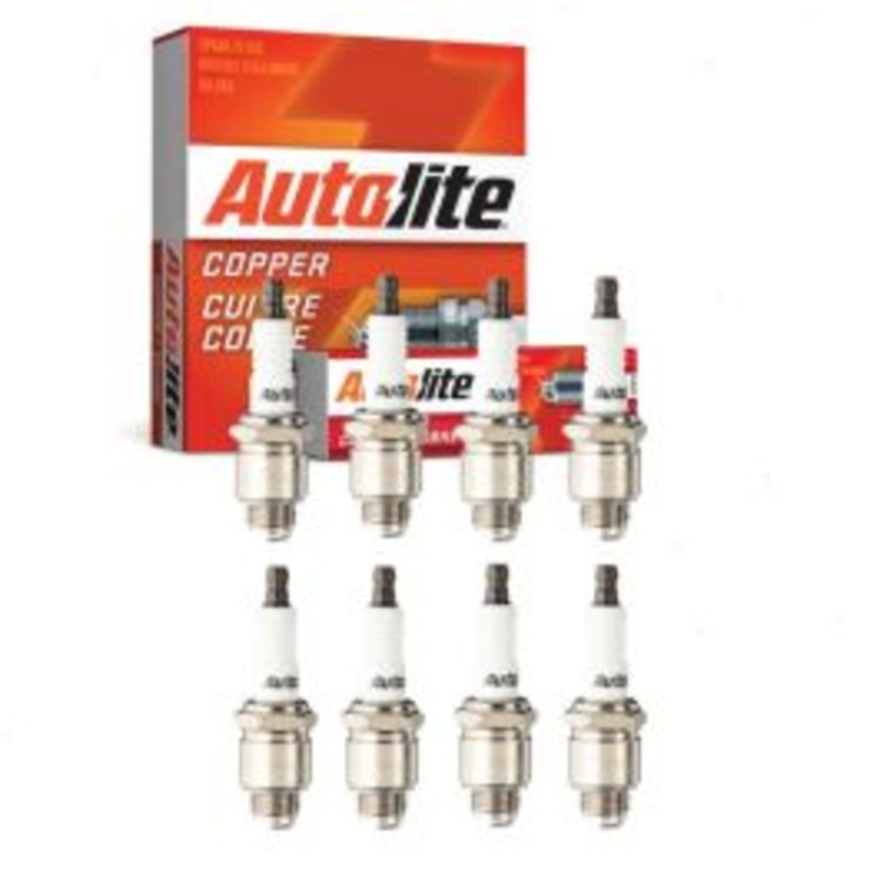 8 pc Autolite Copper Core Spark Plugs for 1959 Chevrolet 3D 4.6L V8